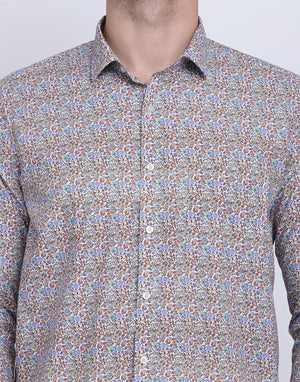 Multicolor Ditsy flowers Printed shirt