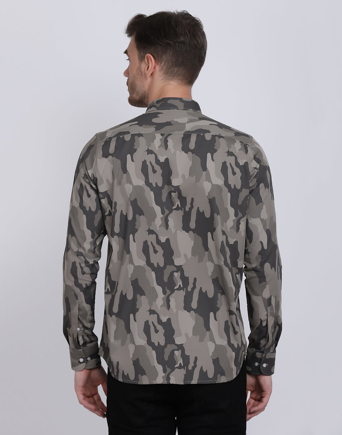 camouflage army Print shirt